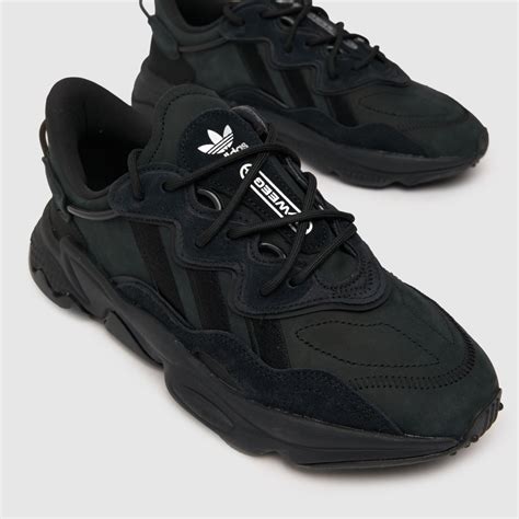 adidas ozweego black yellow|adidas ozweego black women us.